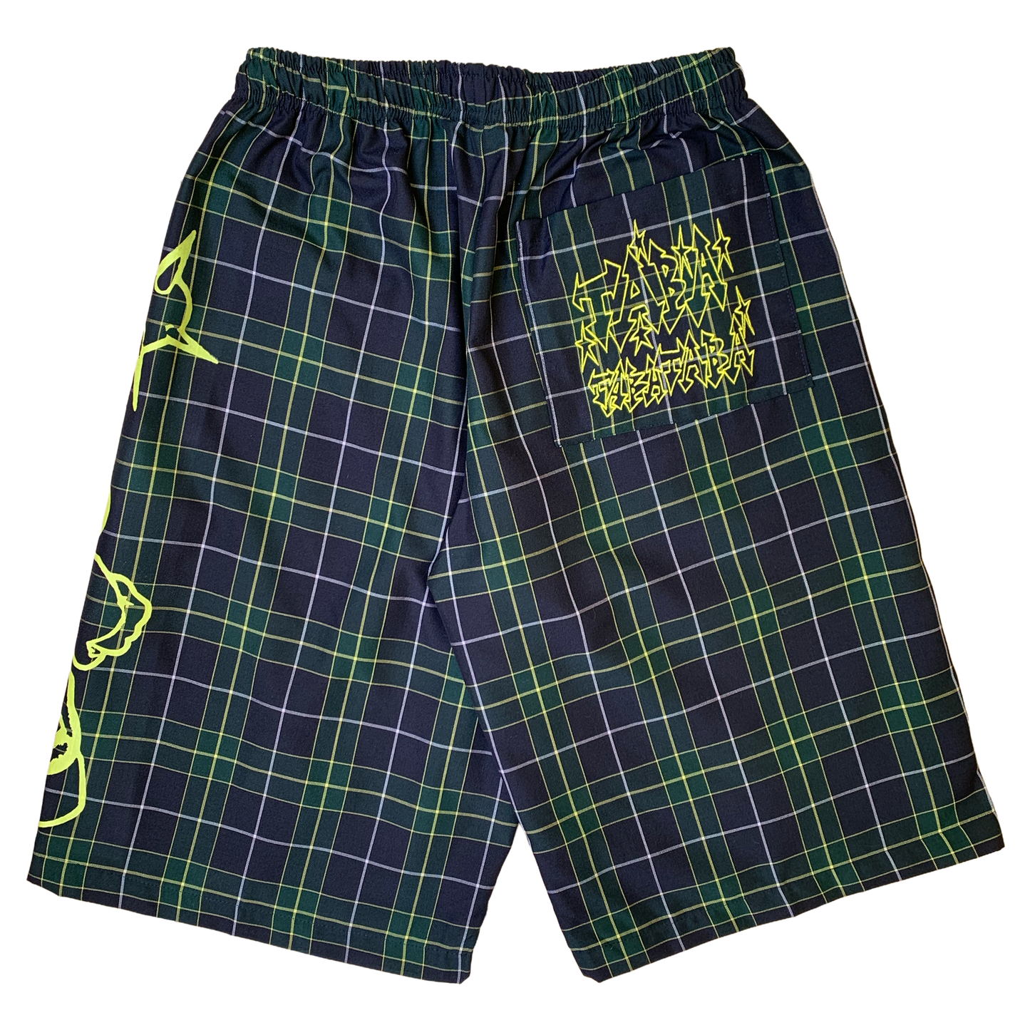 PLAID UNIFORM BERMUDA